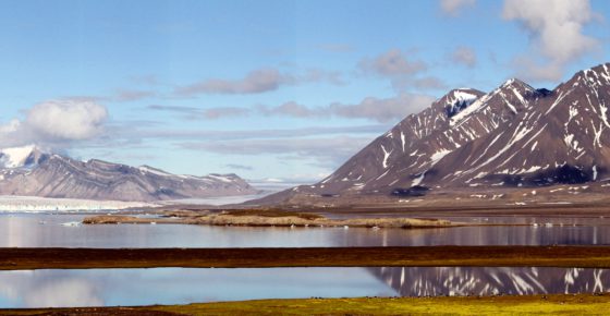 Image from Ny-Alesund across the fjord